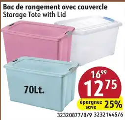 Sushi Shop Storage Tote with Lid offer