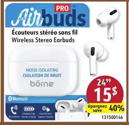 Sushi Shop Wireless Stereo Earbuds offer