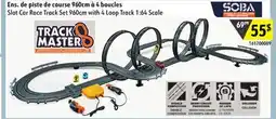 Sushi Shop Slot Car Race Track Set 960cm with 4 Loop Track 1:64 Scale offer