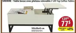 Sushi Shop SHERINE - Lift Top Coffee Tables offer