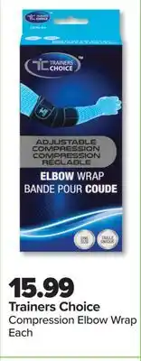 PharmaChoice Trainers Choice Compression Elbow Wrap offer