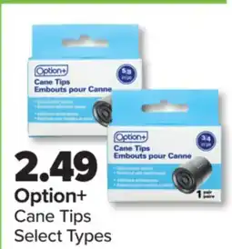 PharmaChoice Option+ Cane Tips offer