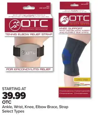 PharmaChoice OTC Ankle, Wrist, Knee, Elbow Brace, Strap offer