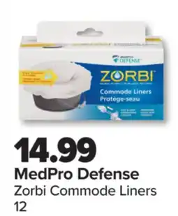 PharmaChoice MedPro Defense Zorbi Commode Liners offer