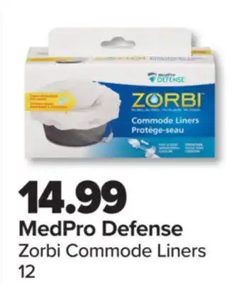 PharmaChoice MedPro Defense Zorbi Commode Liners offer