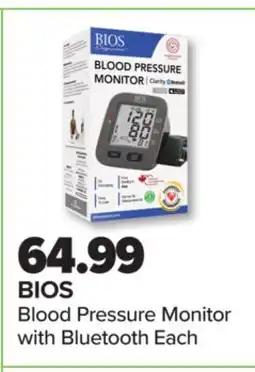 PharmaChoice BIOS Blood Pressure Monitor with Bluetooth Each offer