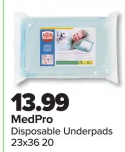 PharmaChoice MedPro Disposable Underpads offer