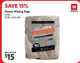 Home Hardware Fleece Wiping Rags offer