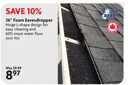 Home Hardware 36 Foam Eavesdropper offer