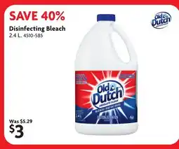 Home Hardware Disinfecting Bleach offer