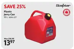 Home Hardware Plastic Jerry Can offer
