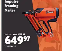 Home Hardware Impulse Framing Nailer offer