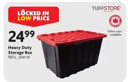 Home Hardware Heavy Duty Storage Box offer