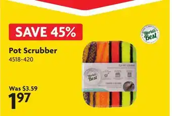 Home Hardware Pot Scrubber offer