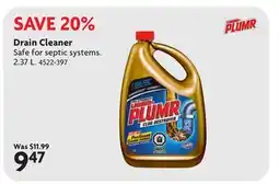 Home Hardware Drain Cleaner offer