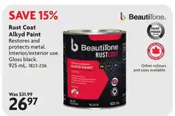 Home Hardware Rust Coat Alkyd Paint offer