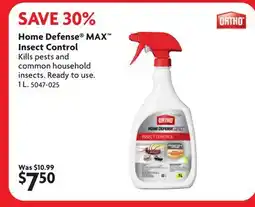 Home Hardware Home Defense MAX Insect Control offer