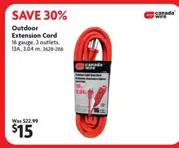 Home Hardware Outdoor Extension Cord offer