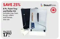 Home Hardware 8 Pc. Paint Tray and Roller Kit offer