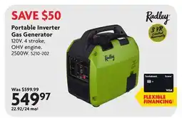 Home Hardware Portable Inverter Gas Generator offer