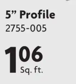 Home Hardware Alliance Vinyl Siding, 5 Profile offer