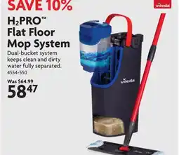 Home Hardware H2PRO Flat Floor Mop System offer