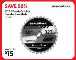 Home Hardware 10 32 Tooth Carbide Circular Saw Blade offer