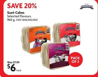 Home Hardware Suet Cakes offer