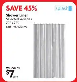 Home Hardware Shower Liner offer
