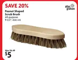 Home Hardware Peanut Shaped Scrub Brush offer