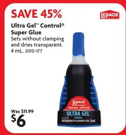 Home Hardware Ultra Gel Control Super Glue offer