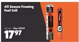 Home Hardware All Season Framing Fuel Cell offer