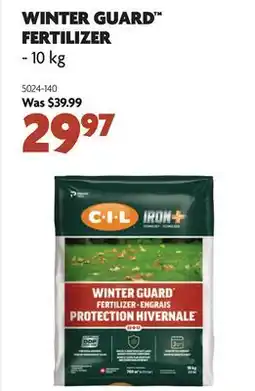 Home Hardware WINTER GUARD FERTILIZER - 10 kg offer
