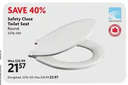Home Hardware Safety Close Toilet Seat offer