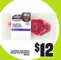 FreshCo Barakah Meadows Grass Fed Striploin Steak offer