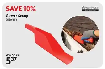 Home Hardware Gutter Scoop offer