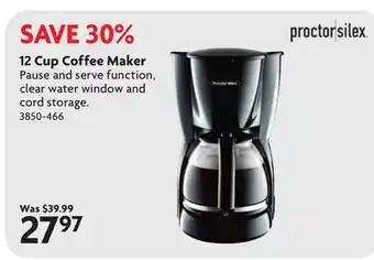 Home Hardware 12 Cup Coffee Maker offer