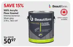Home Hardware 100% Acrylic Floor Enamel offer