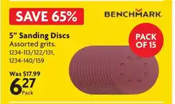 Home Hardware 5 Sanding Discs offer