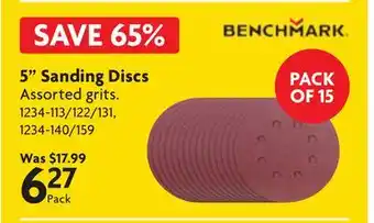 Home Hardware 5 Sanding Discs offer