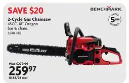 Home Hardware 2-Cycle Gas ChainSaw offer