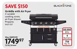 Home Hardware Griddle with Air Fryer offer