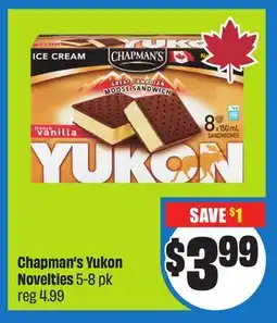FreshCo Chapman's Yukon Novelties 5 -8 pk offer