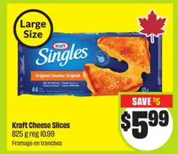 FreshCo Kraft Cheese Slices 825 g offer