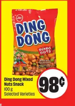 FreshCo Ding Dong Mixed Nuts Snacks 100 g Selected Varieties offer