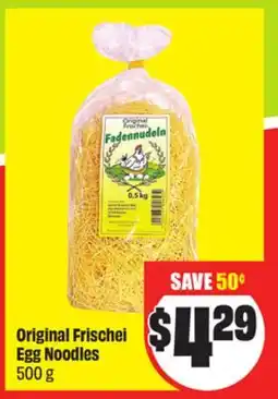 Chalo FreshCo Original Frischei Egg Noodles 500 g offer