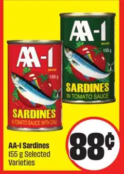 Chalo FreshCo AA-1 Sardines 155 g Selected Varieties offer