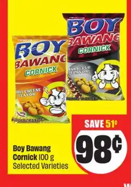 Chalo FreshCo Boy Bawang Cornick 100 g Selected Varieties offer