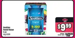 Chalo FreshCo Scotties Facial Tissue 9 pk offer