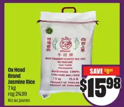 Chalo FreshCo Ox Head Brand Jasmine Rice 7 kg offer